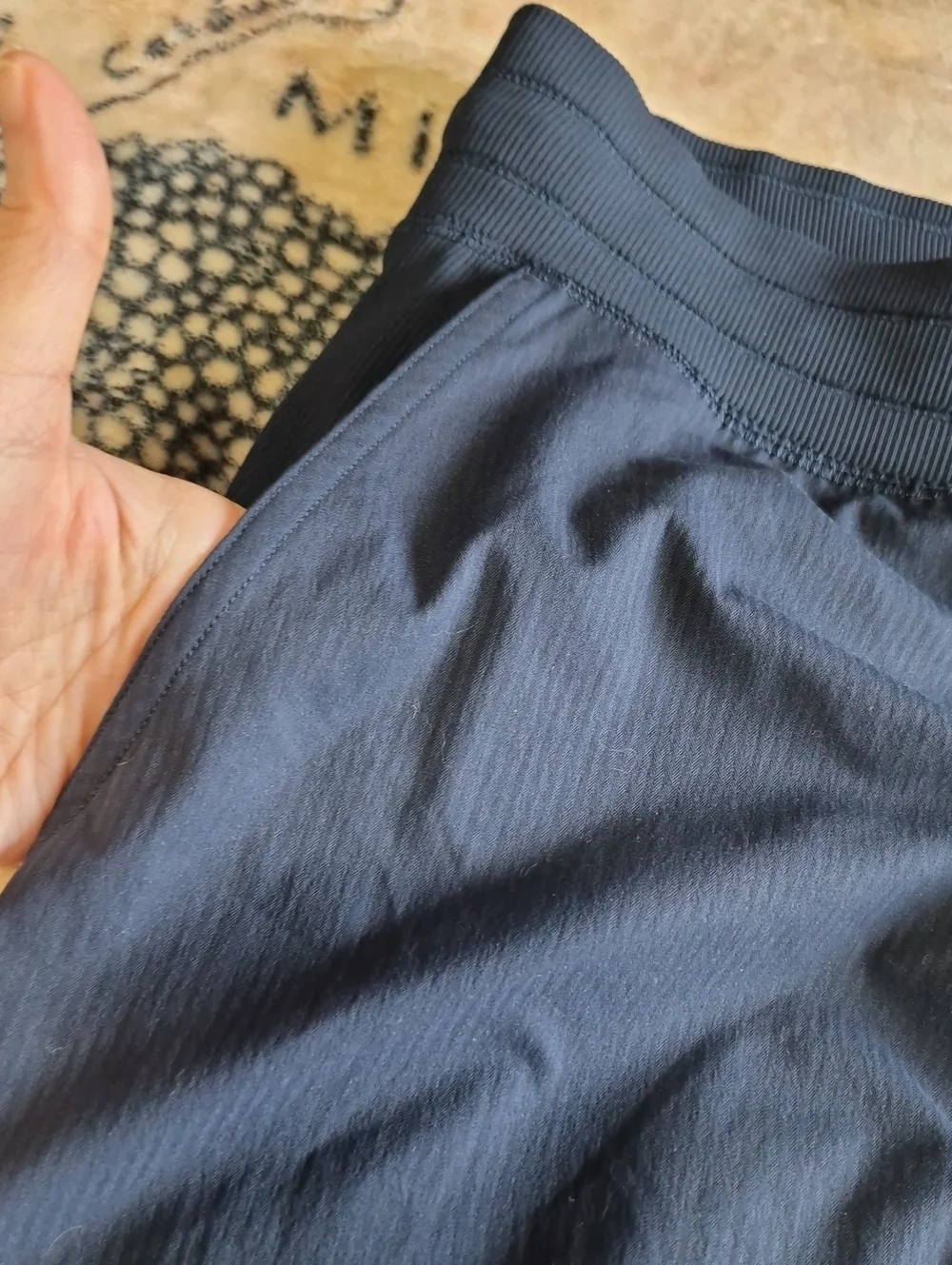 Lululemon Dance Studio Mid Rise 7/8 Jogger Navy Size 14 NWT
